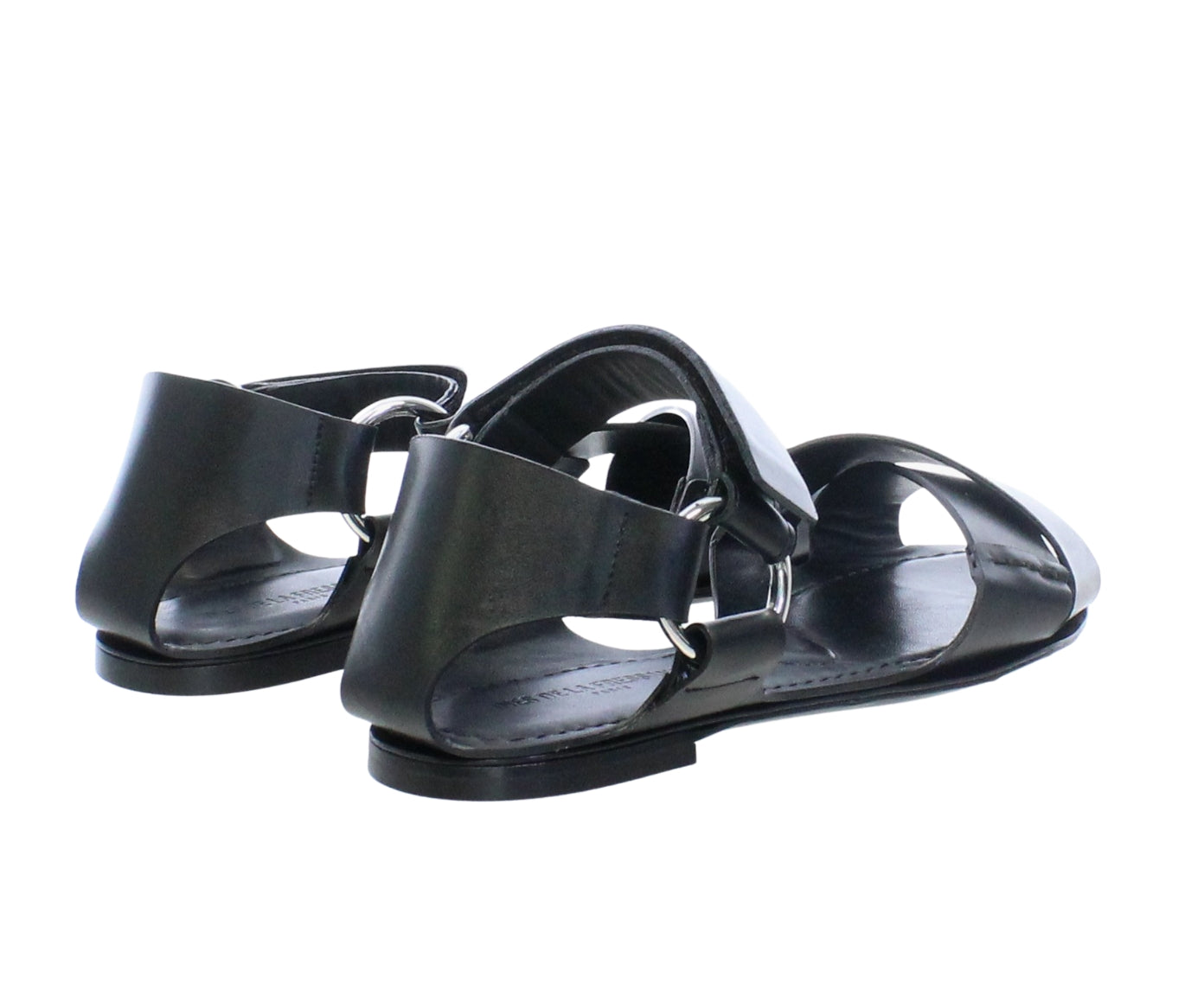 4qty NEW  / Sandales Zélie en cuir - Nero