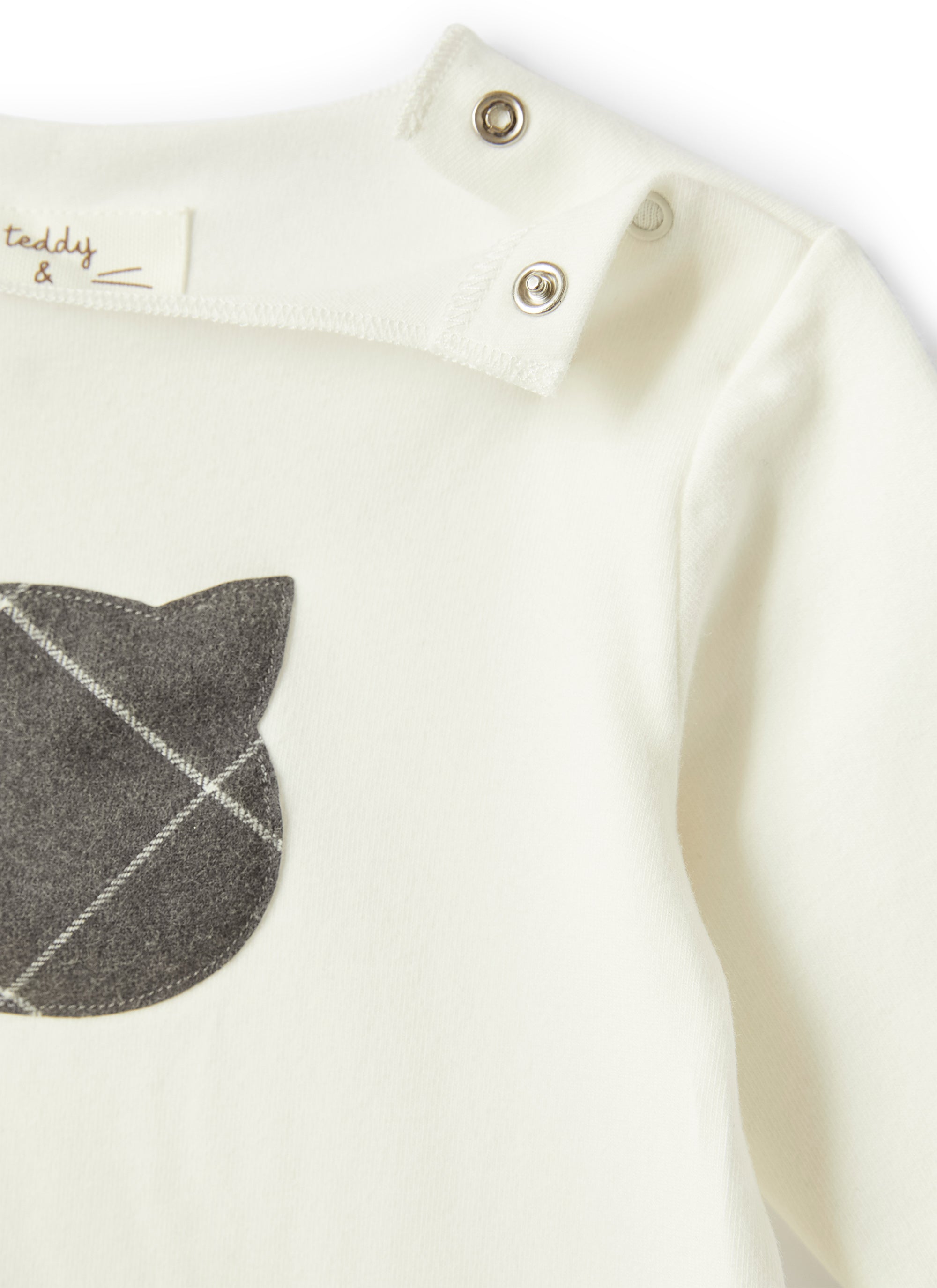 Maglietta con gattino fantasia