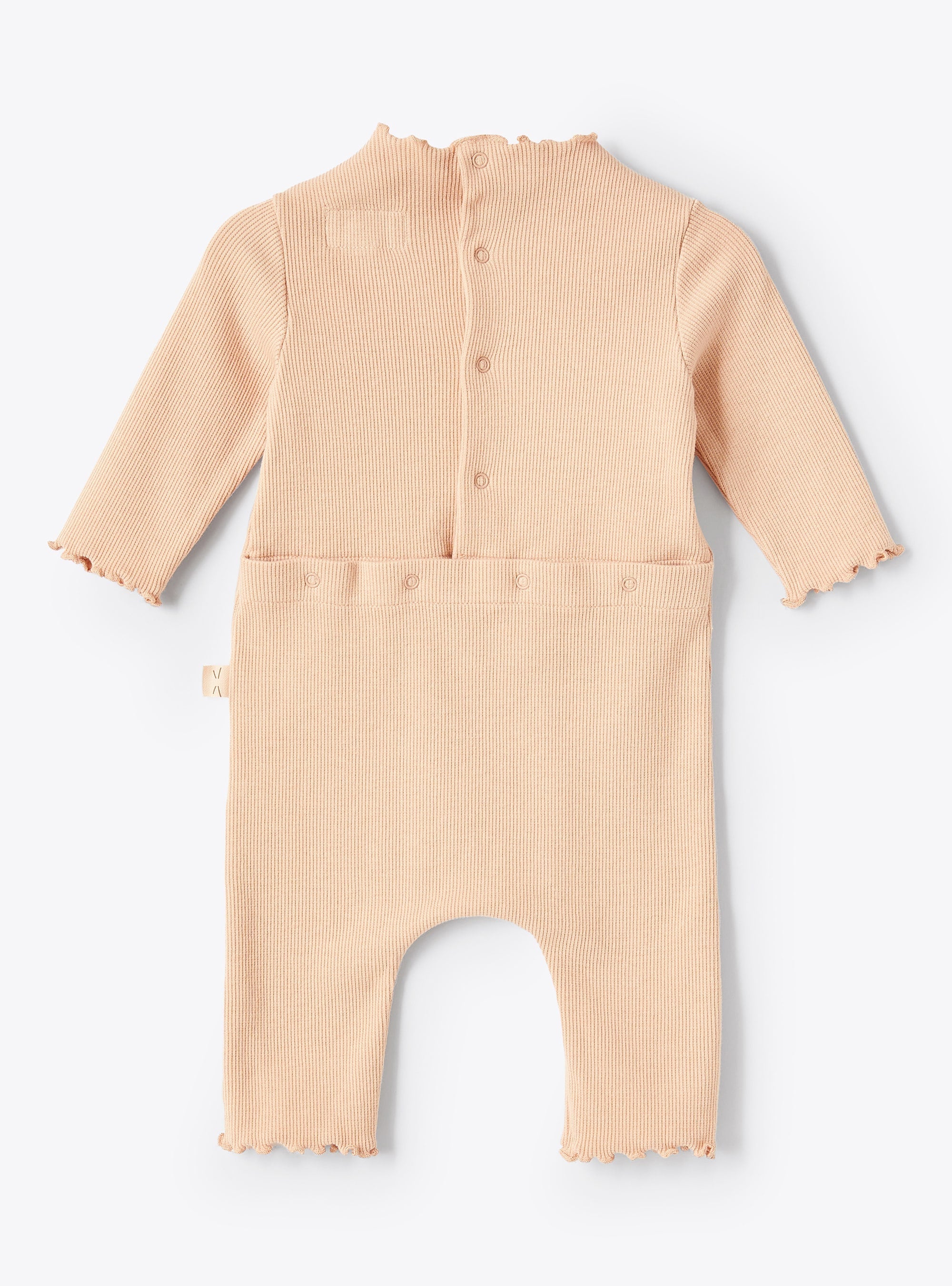 Ribbed pyjamas with scalloped hems - Frappe