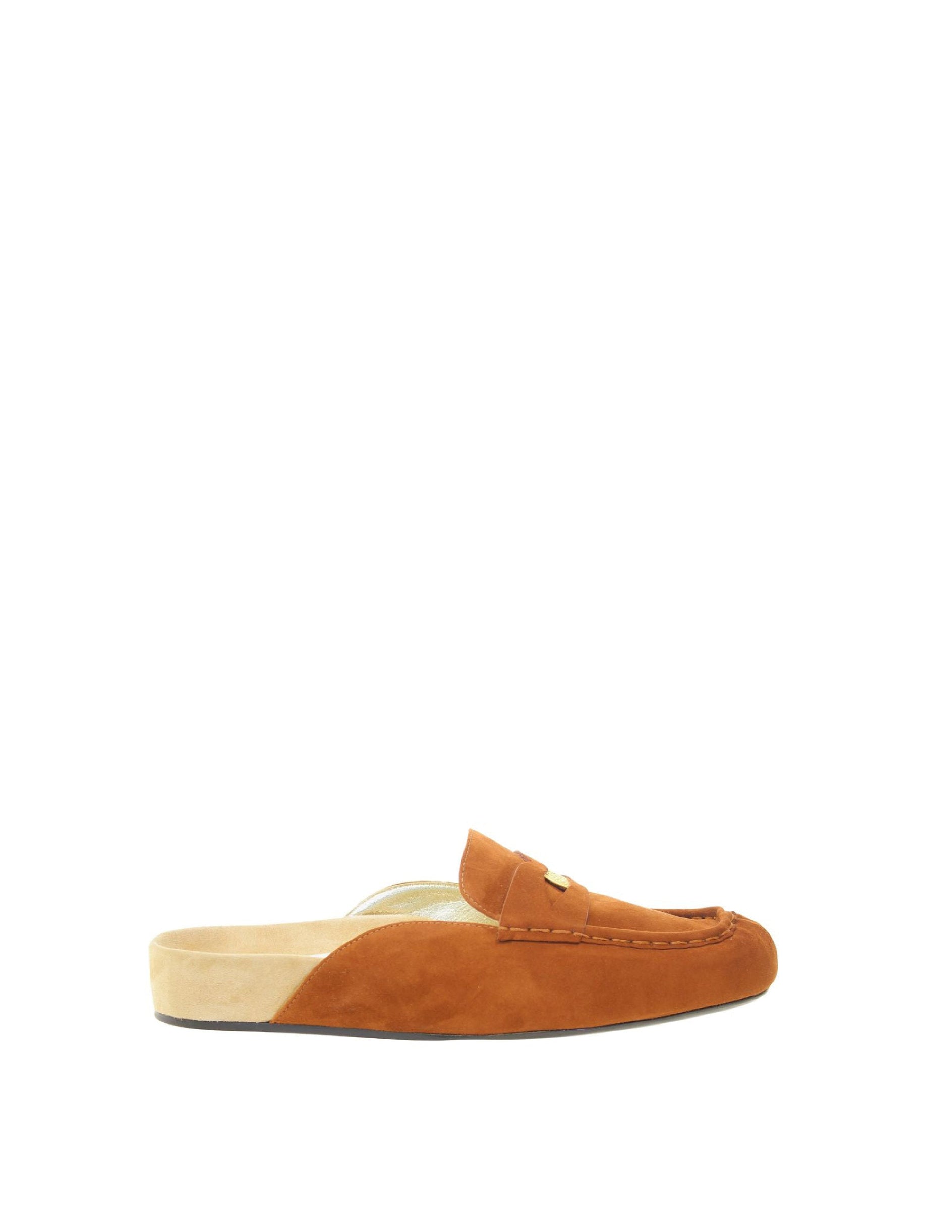3qty NEW  / Mocassins Flavie en cuir - Cognac