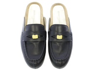 1qty NEW  / Mocassins Flavie en cuir - Nero