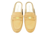 5qty NEW  / Mocassins Flavie en cuir - Naturale