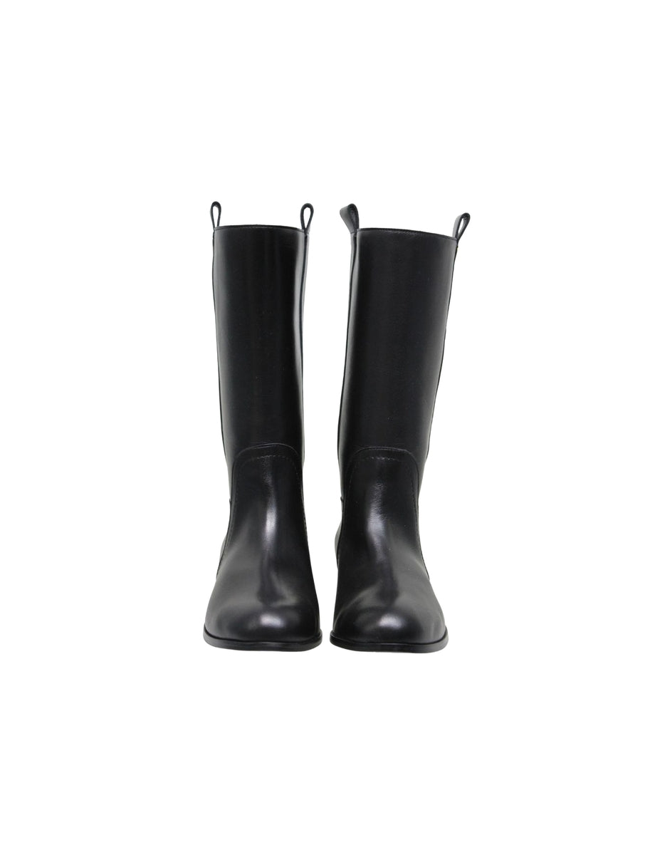 2qty NEW  / Bottines Lana en cuir -  Nero