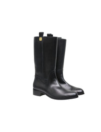 2qty NEW  / Bottines Lana en cuir -  Nero
