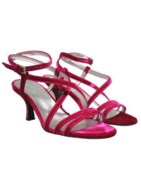 3qty NEW  / Sandales Thea 60 en cuir -  Rosso