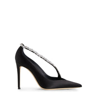 Escarpins Braquel 105 en satin - Noir