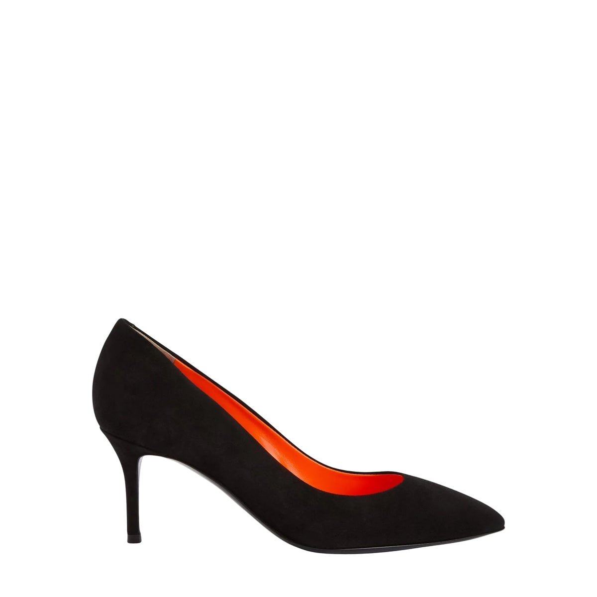 Escarpins Lucrezia 70 en daim - Noir