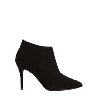 Bottines à talons Lucrezia 90 en daim - Noir