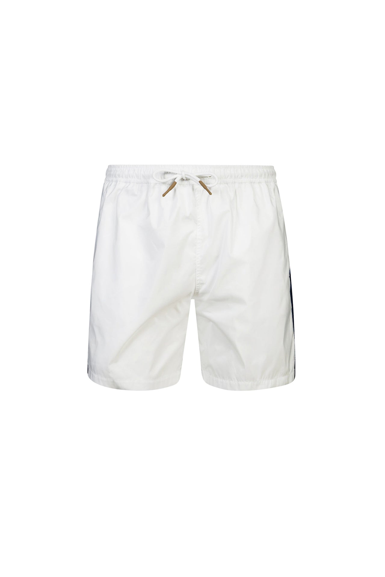 Short de bain à cordon de serrage - Blanc, Bleu & Rouge