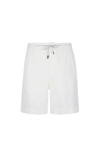 Bermuda à poches latérales - Blanc