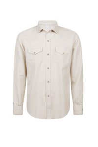 Chemise à col classique - Sable