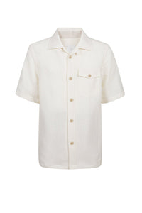 Chemise à col classique - Ivoire