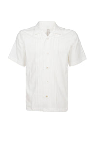 Chemise sans manches à col classique - Blanc