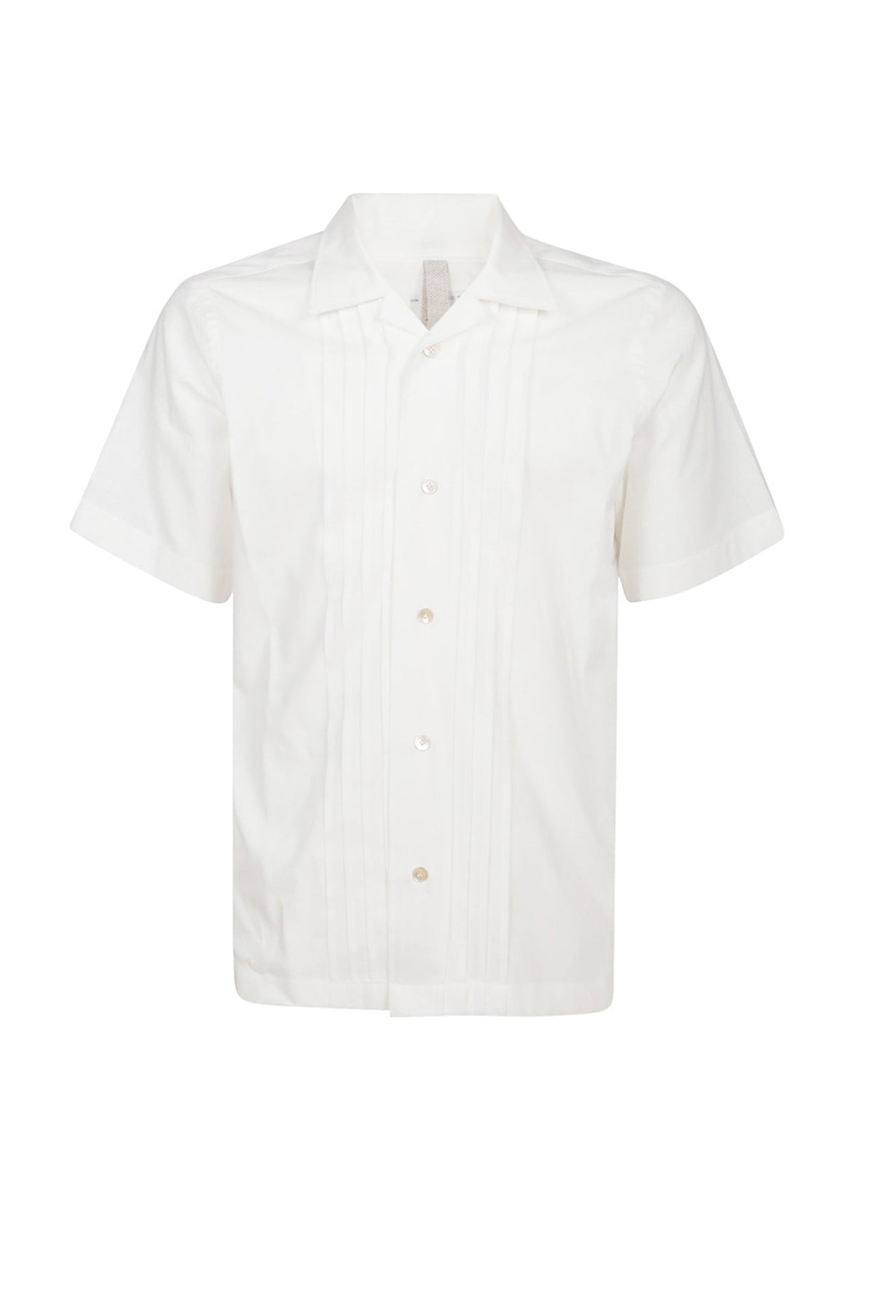 Chemise sans manches à col classique - Blanc