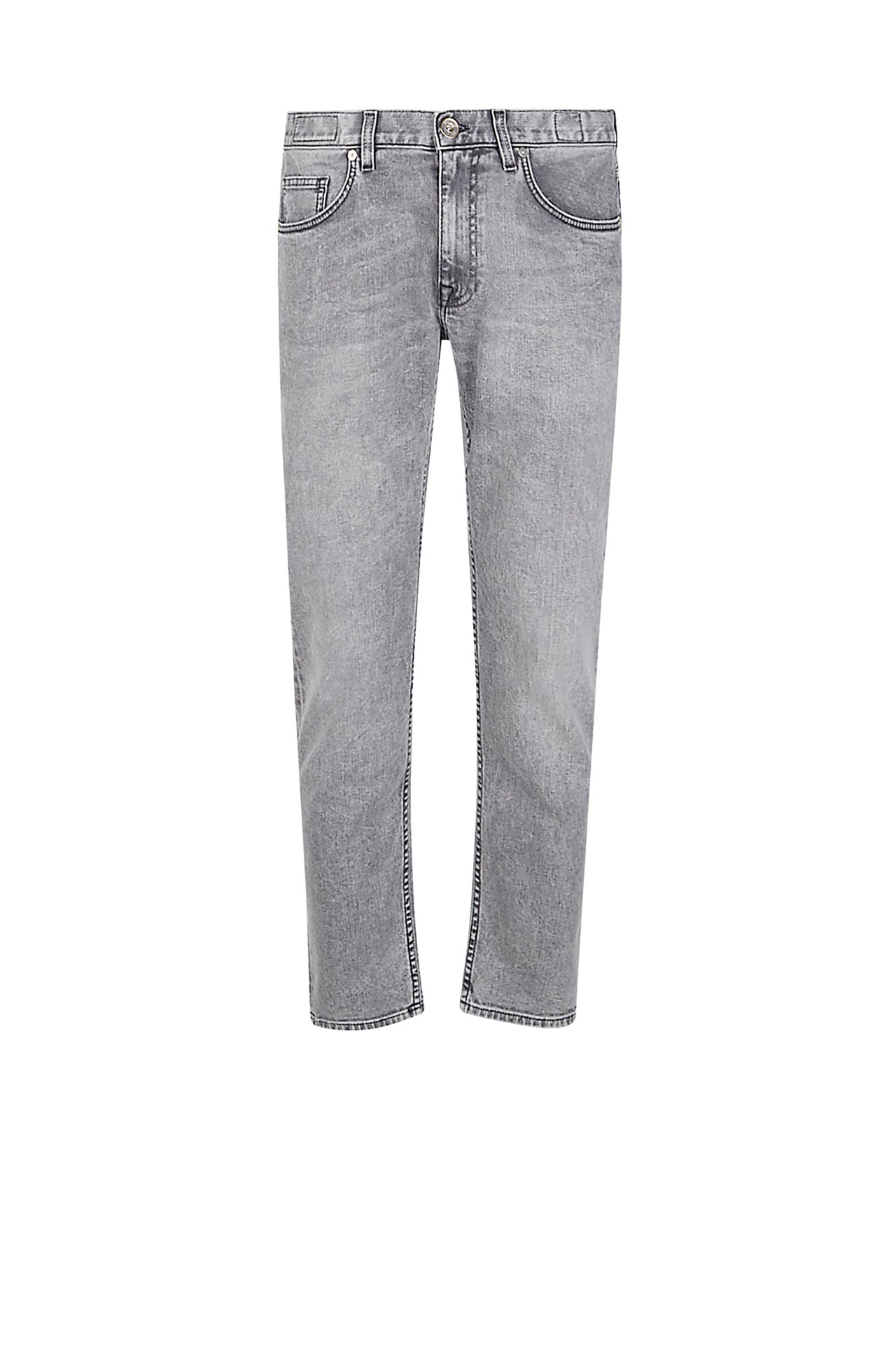 Jean à coupe droite - Gris Clair