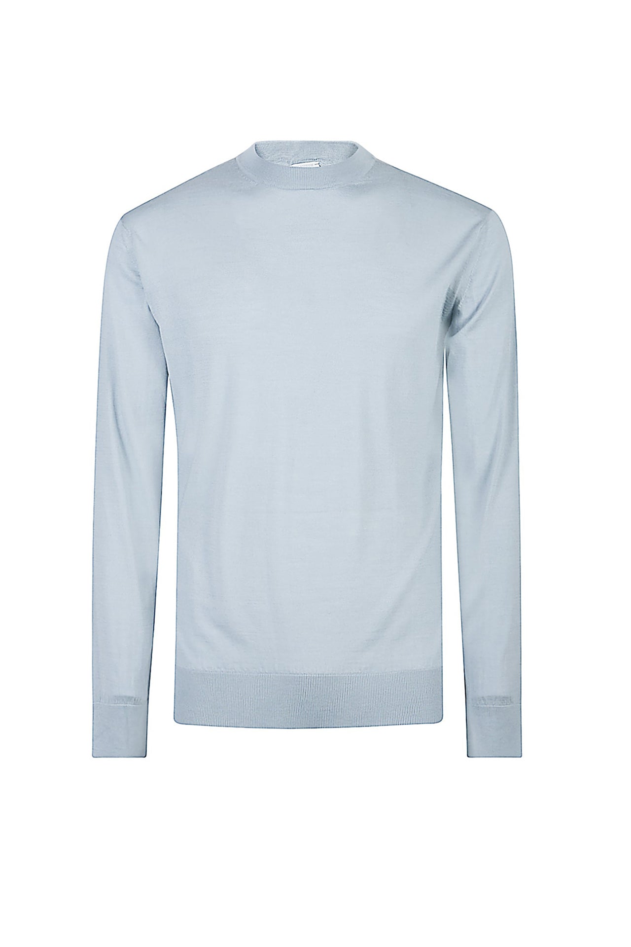 Pull à col rond - Bleu