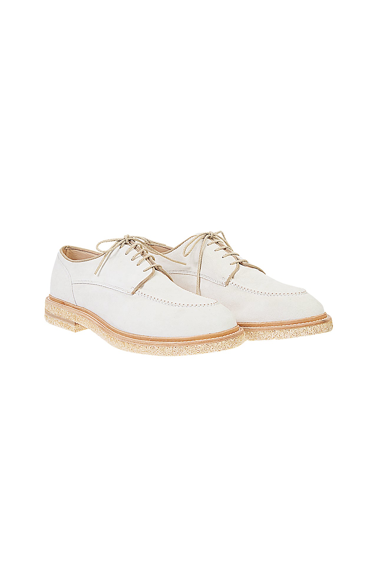 Derbies à lacets - Blanc