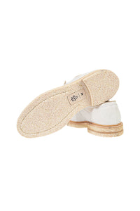 Derbies à lacets - Blanc
