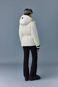 Veste Iclyn à capuche en duvet - Ceramic