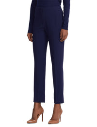 Pantalon Simone en crêpe de laine - Lux Navy