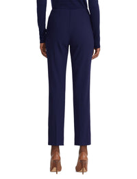 Pantalon Simone en crêpe de laine - Lux Navy