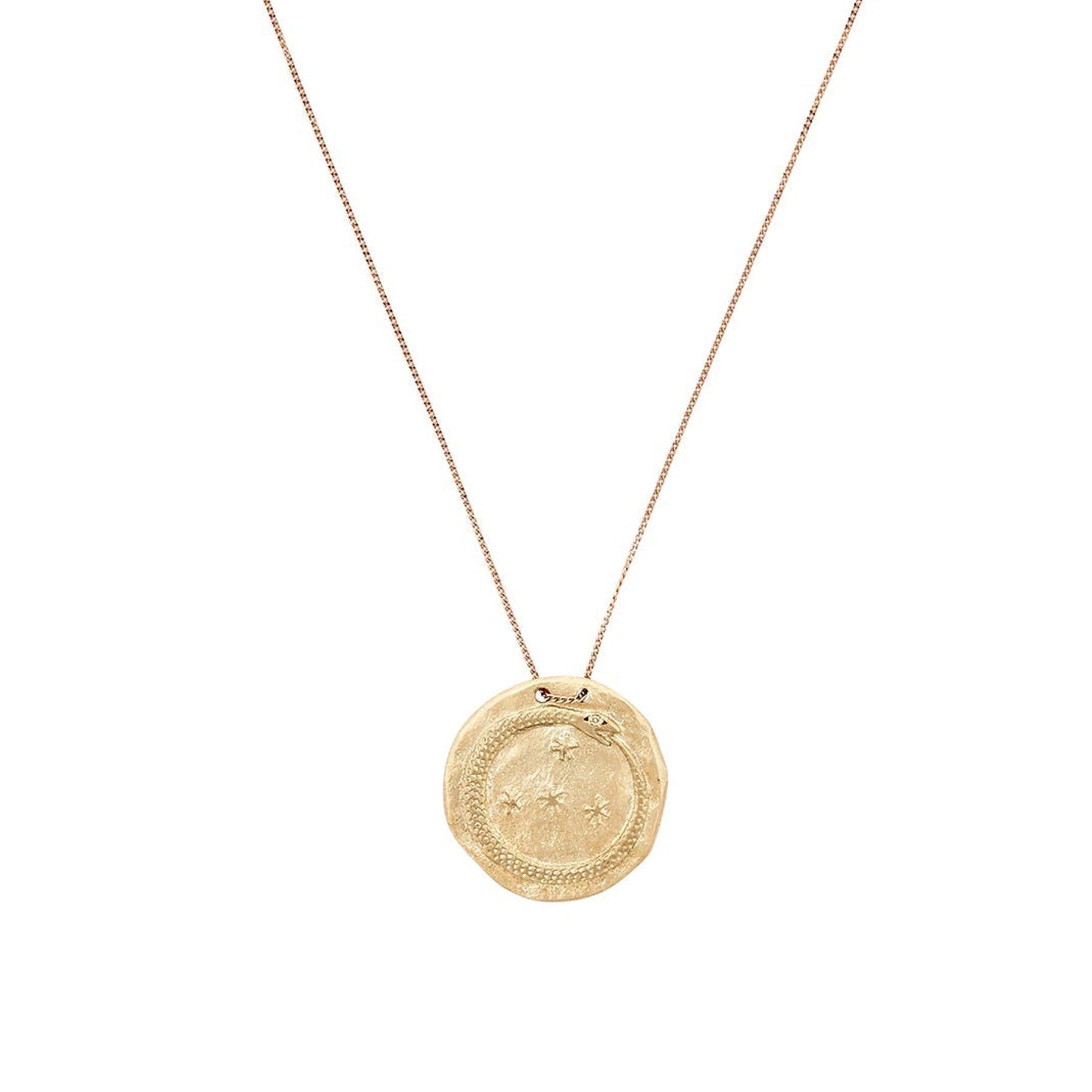 Collier Idaho n°1 en or jaune avec diamant - Or rose & Diamant