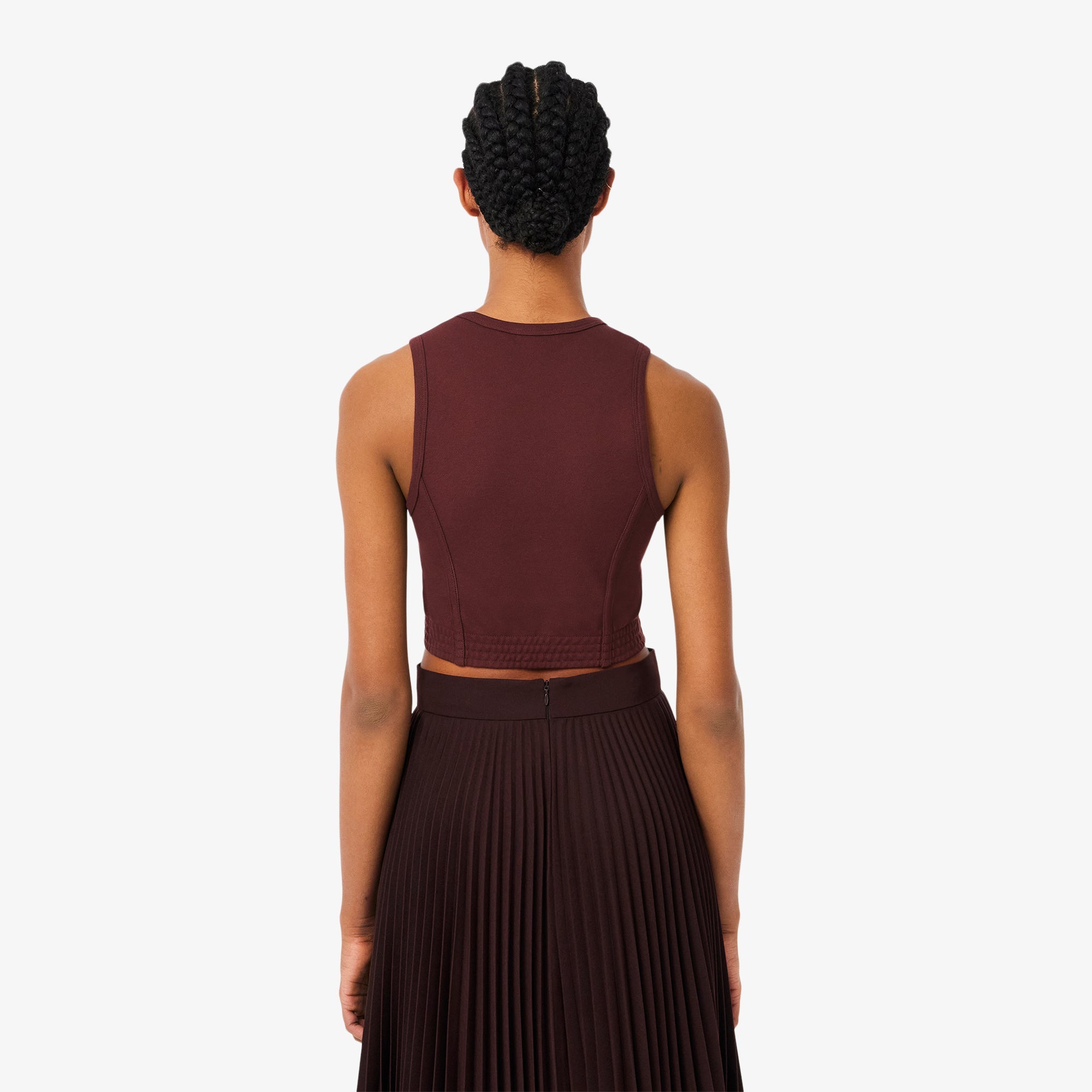 Brassière avec logo en piqué - Expresso