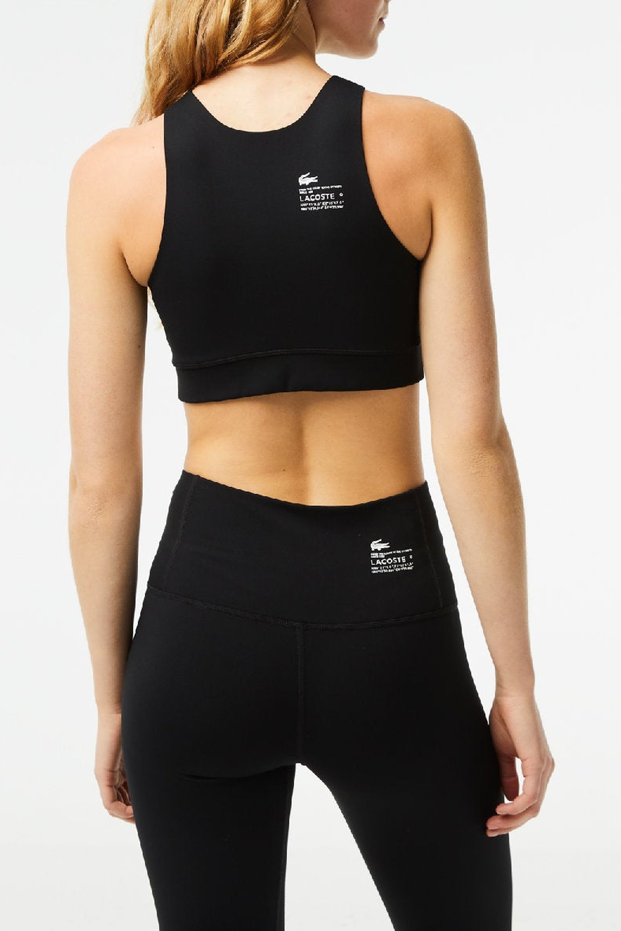 Brassière avec logo - Noir