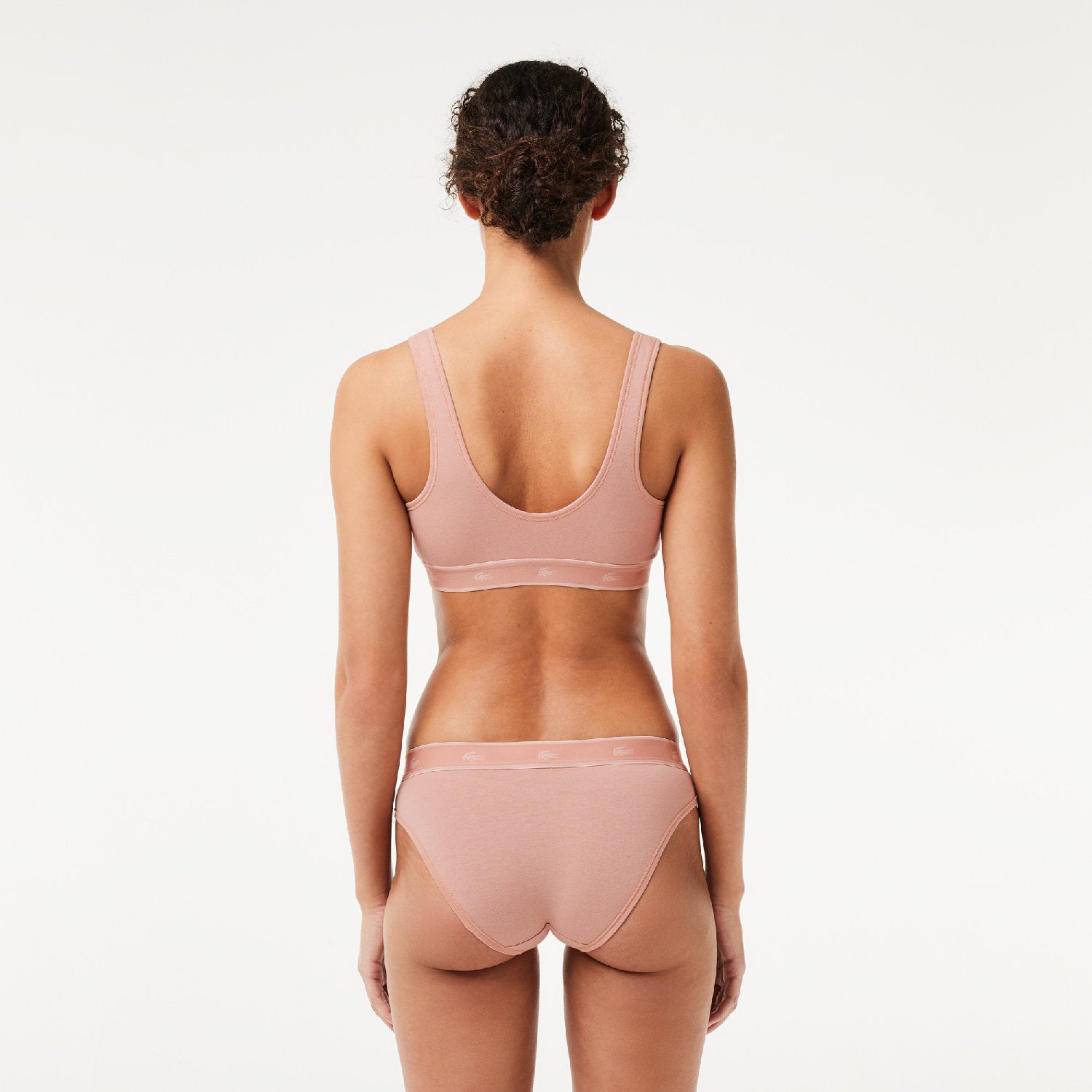 Triangle bra with logo - Cashmere