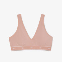 Triangle bra with logo - Cashmere
