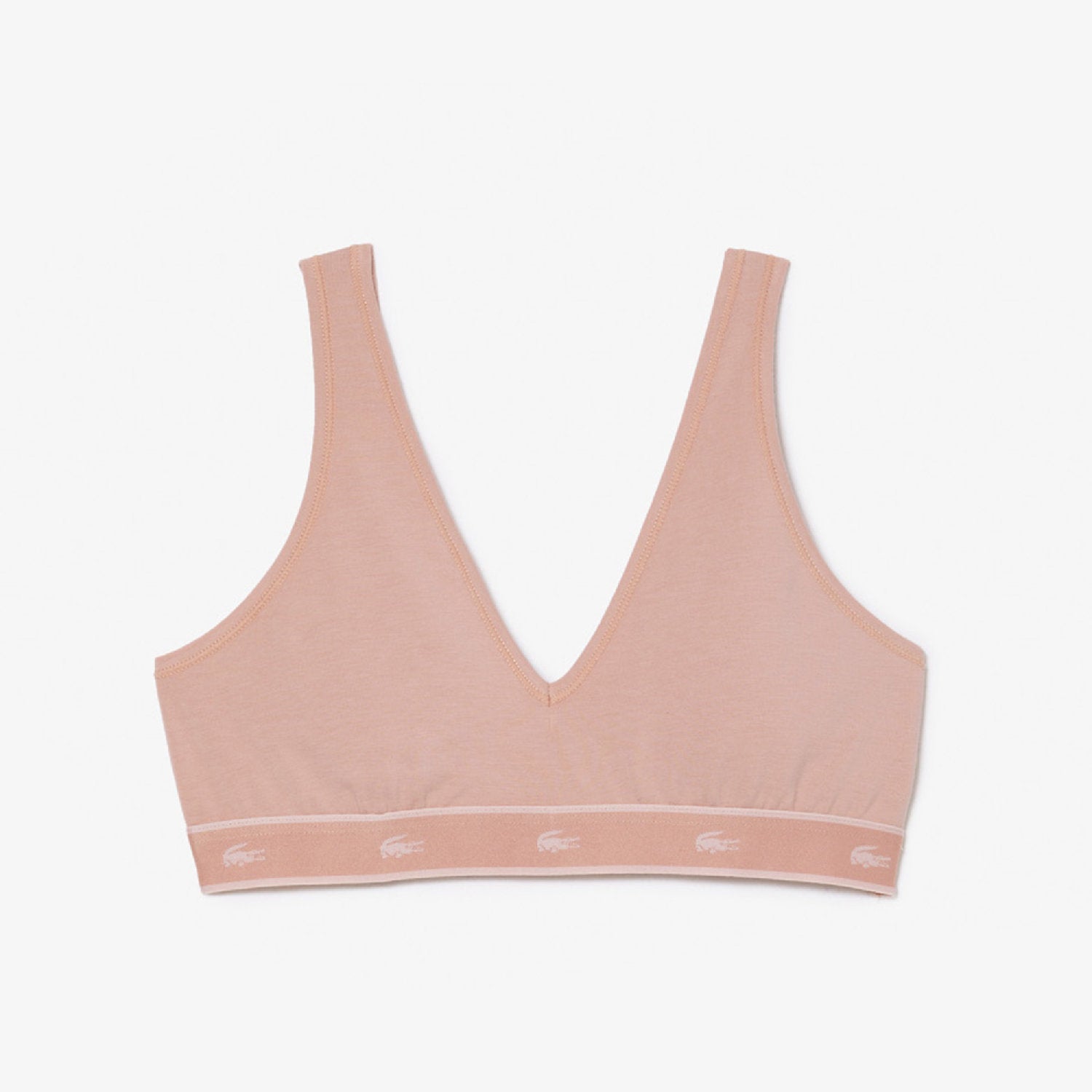 Triangle bra with logo - Cashmere