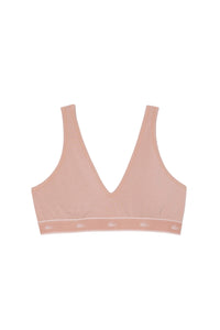 Triangle bra with logo - Cashmere