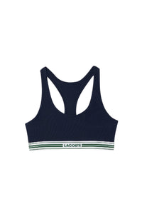Brassière à bande rayée - Marine