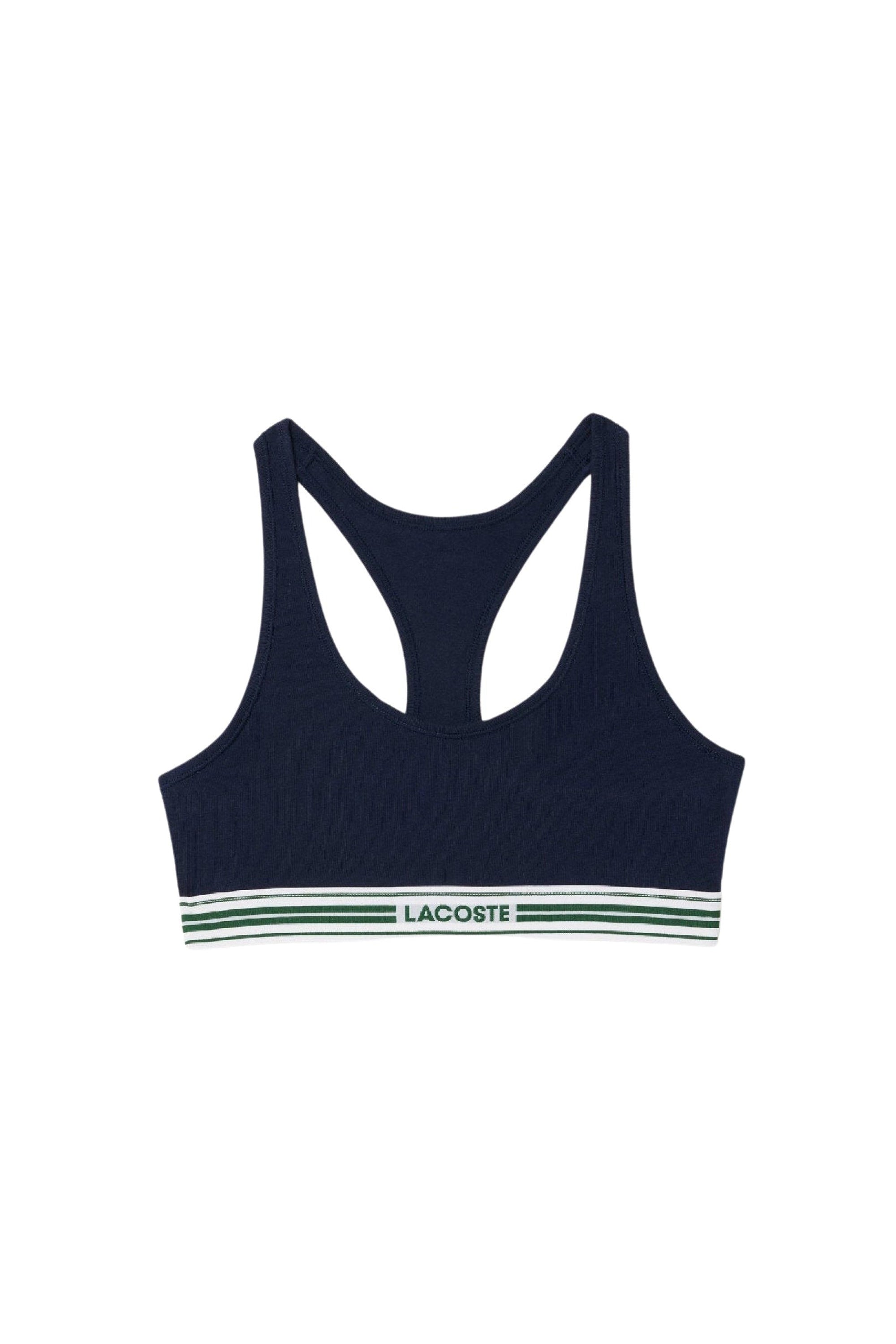 Striped bra - Navy