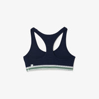 Striped bra - Navy
