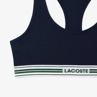 Brassière à bande rayée - Marine