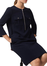 Robe polyester zip dev - Marine