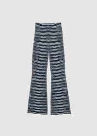 Pantalon Ilonka à rayures - Crystal Blue
