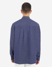 Chemise droite Café Kitsuné - Navy