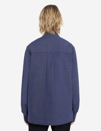 Chemise droite Café Kitsuné - Navy