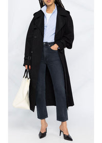 Pantalon coupe régulière en denim - Dark Vintage Wash