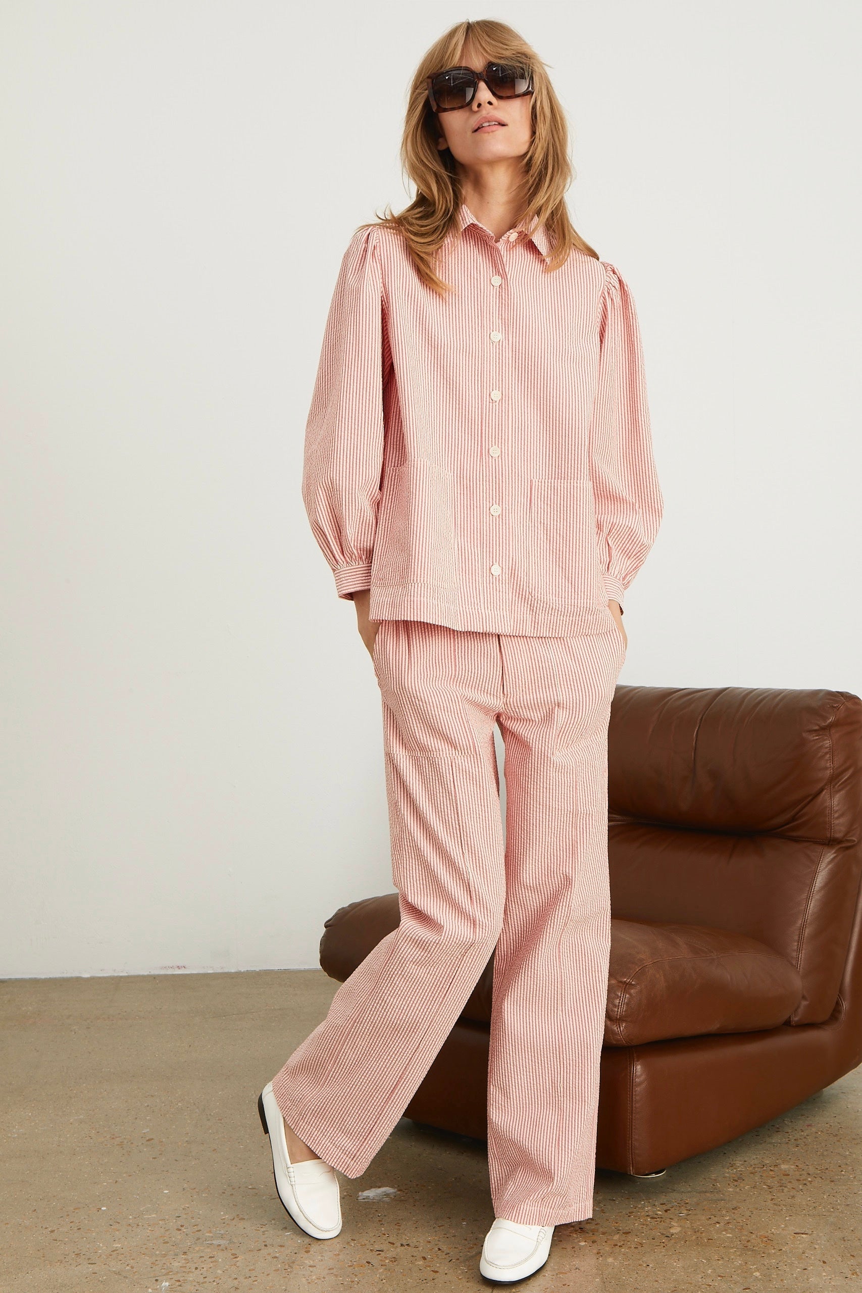 ZNOSTOCK_PINK PANTS SOUKY - Pink