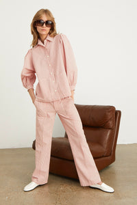 ZNOSTOCK_PINK PANTS SOUKY - Pink