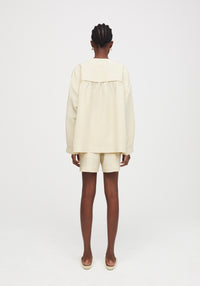 Blouse Imola en lin mélangé - Champagne
