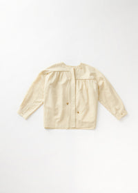 Blouse Imola en lin mélangé - Champagne