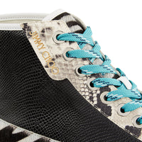 Sneakers Impala High en cuir - Black & White Mix