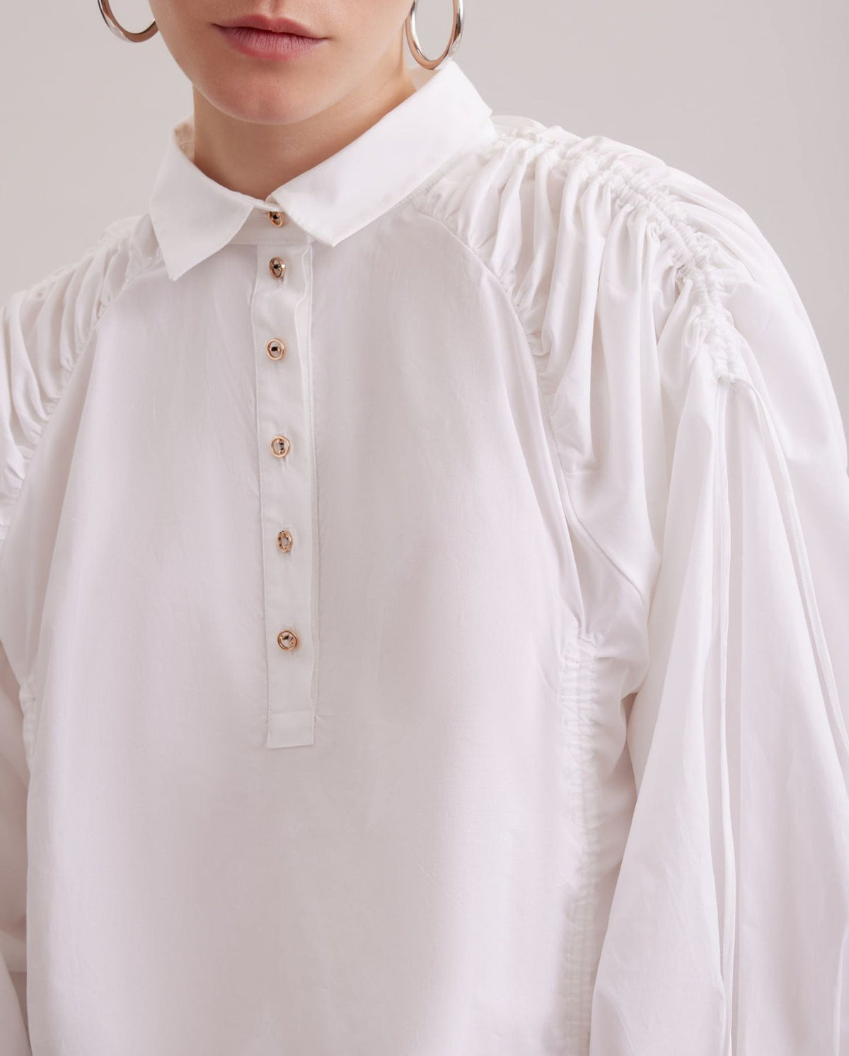 Chemise longue Indiana - White