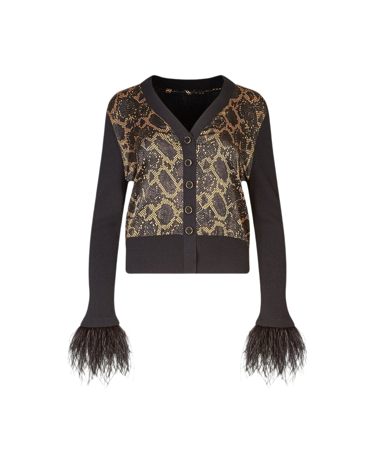 India Cardigan - Tortoiseshell Brown