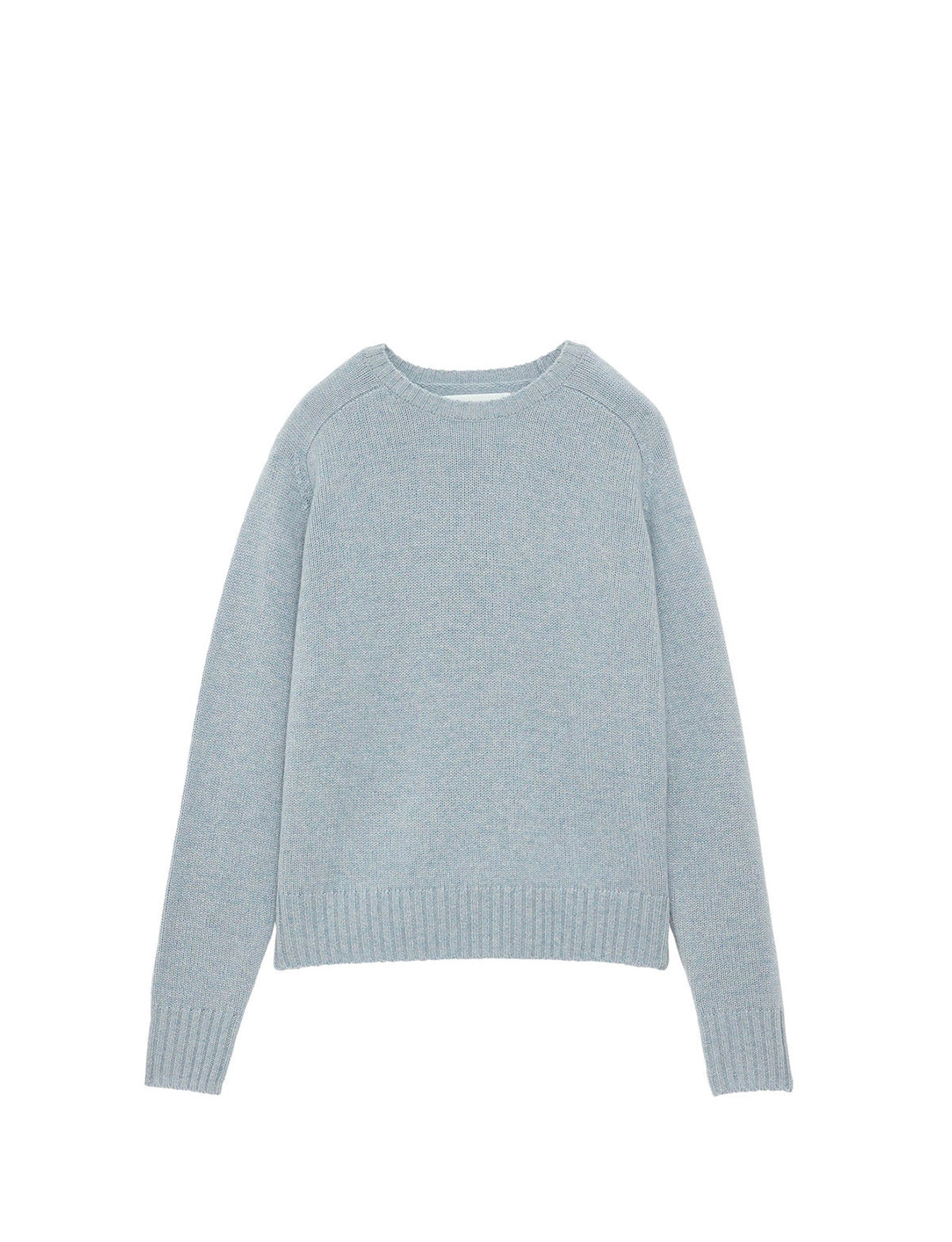 1qty NEW  / Pull col rond manches marteaux en cachemire - Darling