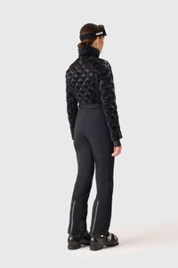 Black Ladies One Piece Ski Suit